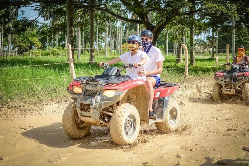 Small group ATV Adventure to Water Cave and Macao Beach 2