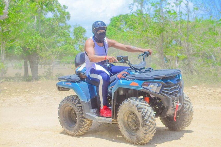 Small group ATV Adventure to Water Cave and Macao Beach 2