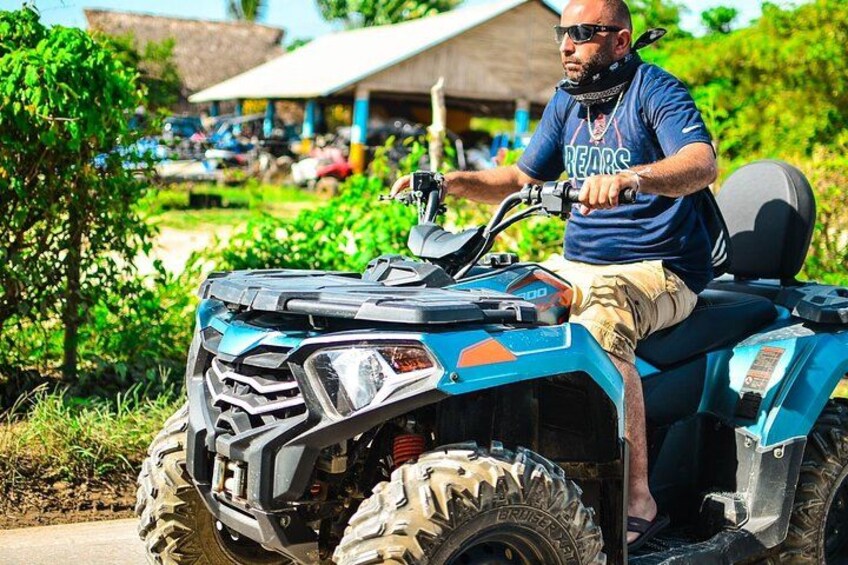 Small group ATV Adventure to Water Cave and Macao Beach 4