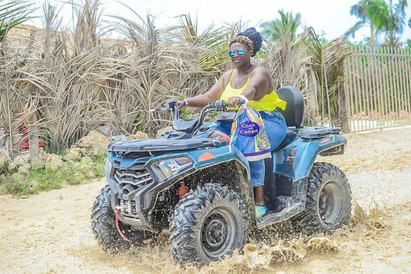 Small group ATV Adventure to Water Cave and Macao Beach 2