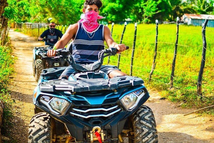 Small group ATV Adventure to Water Cave and Macao Beach 3