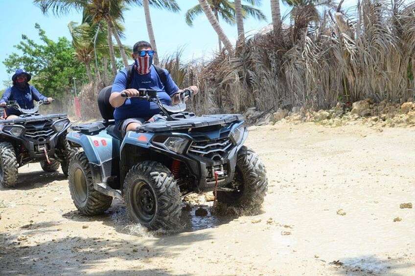 Small group ATV Adventure to Water Cave and Macao Beach 2