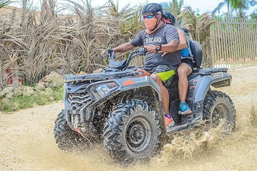 Small group ATV Adventure to Water Cave and Macao Beach 2