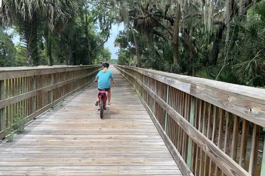 Electric Bike Tours in Amelia Island