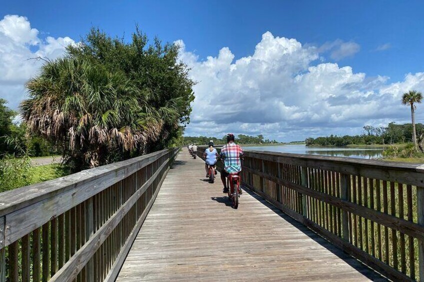 Electric Bike Tours in Amelia Island