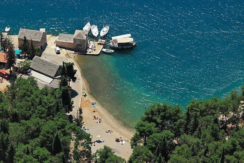 Dalmatian route - Panoramic flight over Brač, Hvar, Šolta & Split from Brač 2