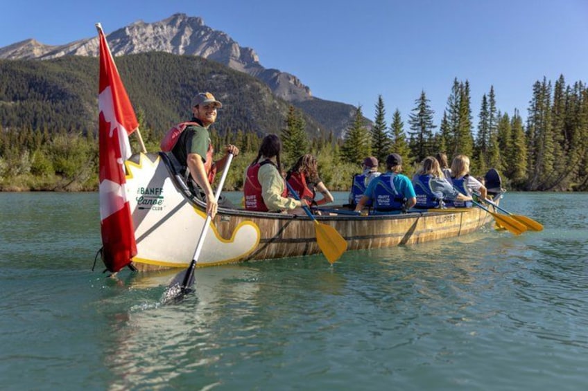 River Explorer | Big Canoe Tour in Banff National Park 1