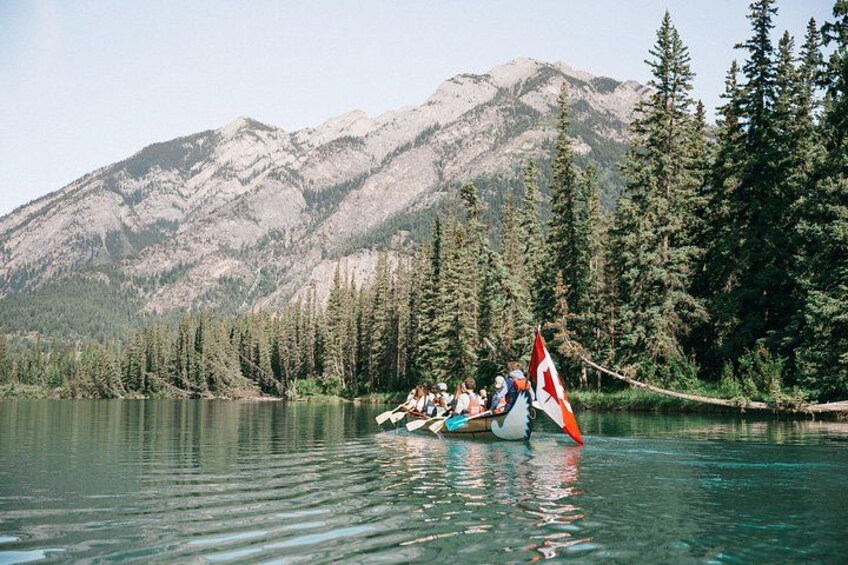River Explorer | Big Canoe Tour in Banff National Park 4