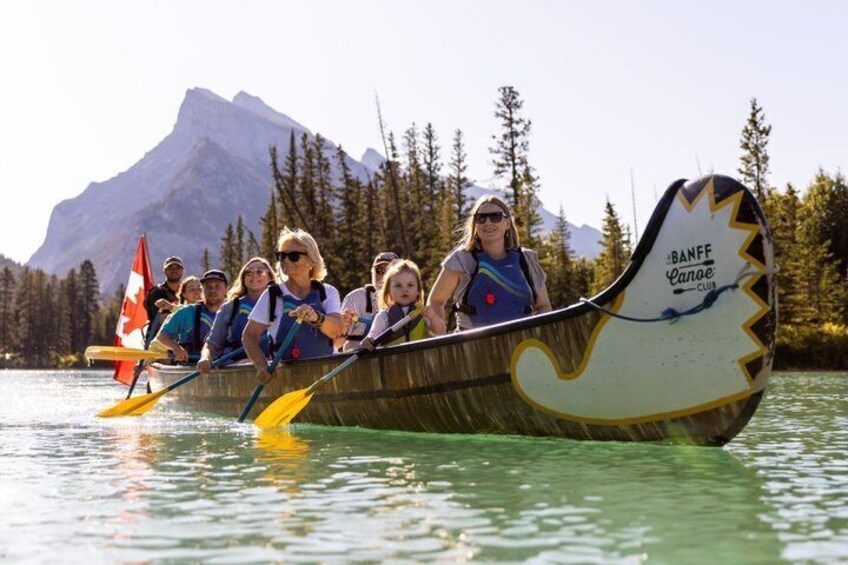 River Explorer | Big Canoe Tour in Banff National Park 4