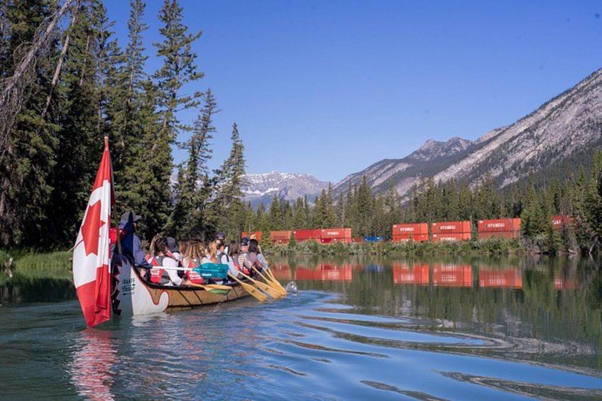 River Explorer | Big Canoe Tour in Banff National Park 2