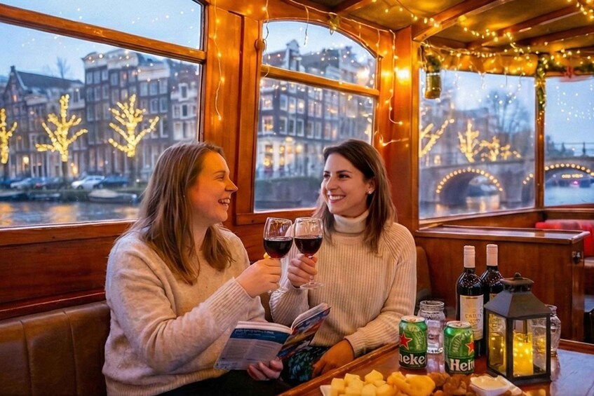 Picture 5 for Activity Amsterdam: 90 min Cruise with Local Guide & Dutch Snacks 4