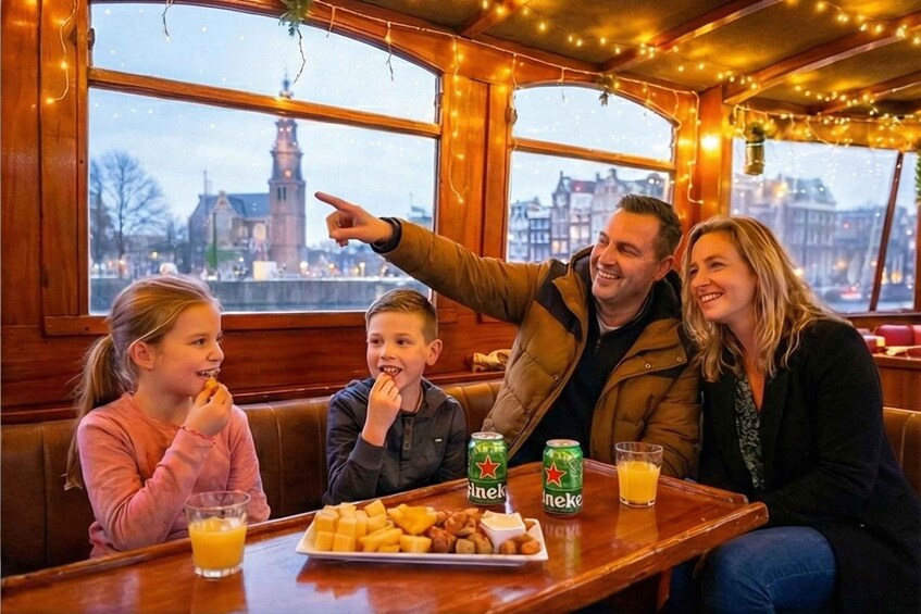 Picture 4 for Activity Amsterdam: 90 min Cruise with Local Guide & Dutch Snacks 3