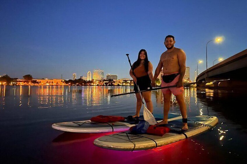 Date nights are extra special on our clear kayak tour. 2