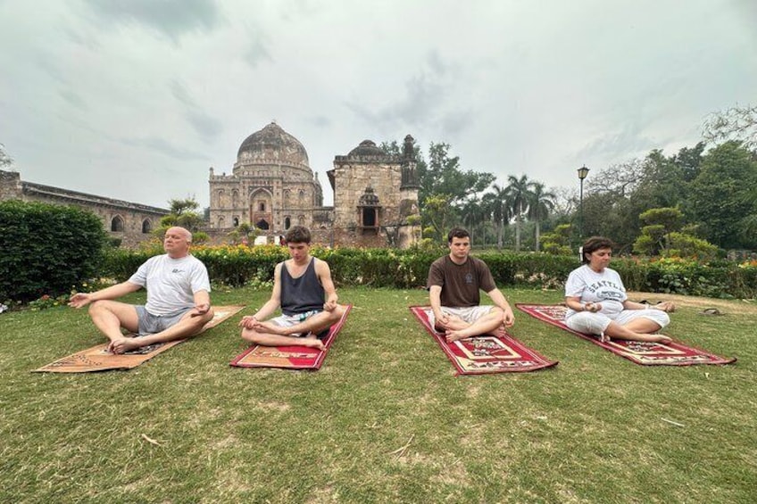 Yoga class in Delhi 2