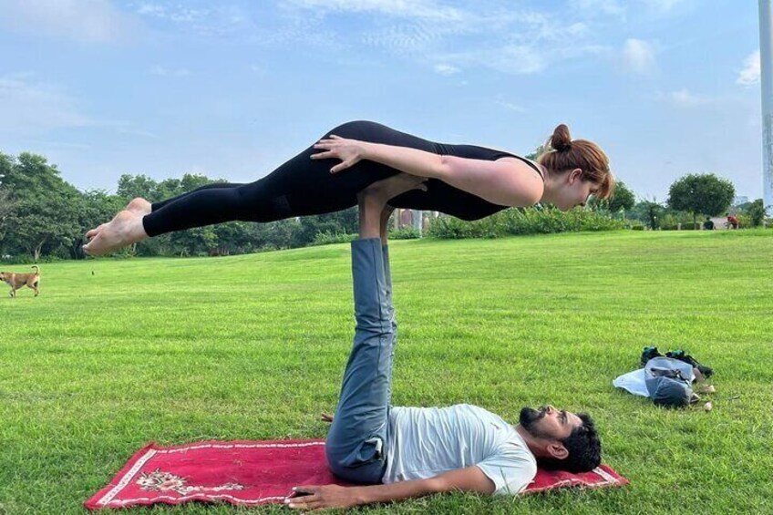 Yoga class in Delhi 