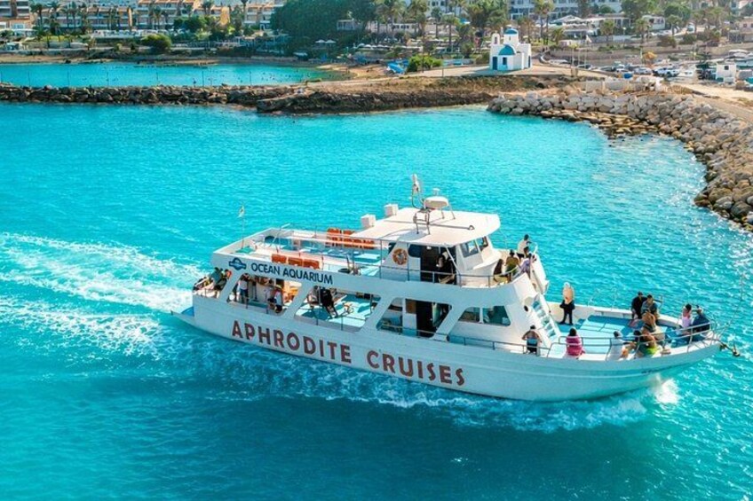 From Protaras: Turtle Cove & Blue Lagoon Cruise 1