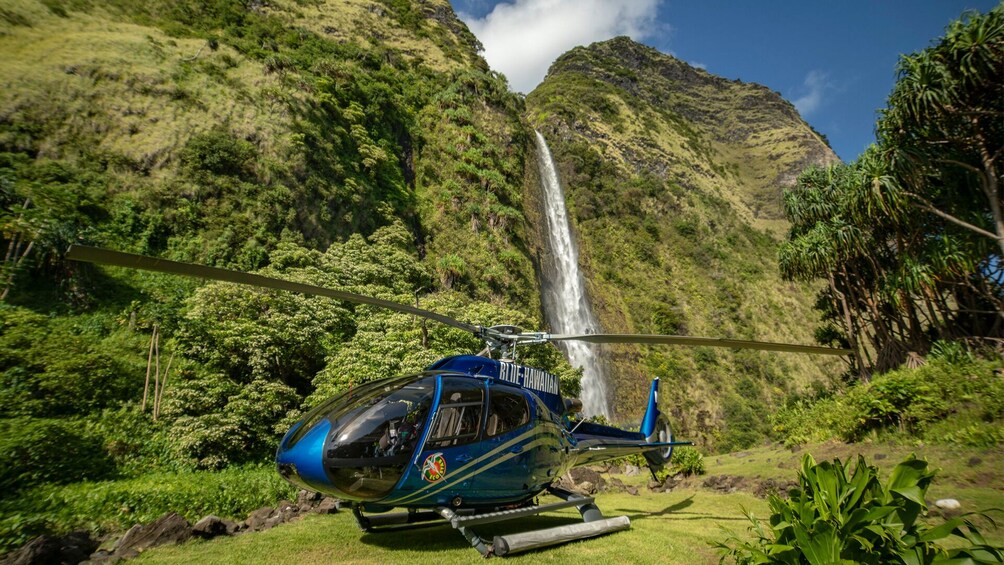 Kohala Waterfalls with Exclusive Landing Helicopter Tour