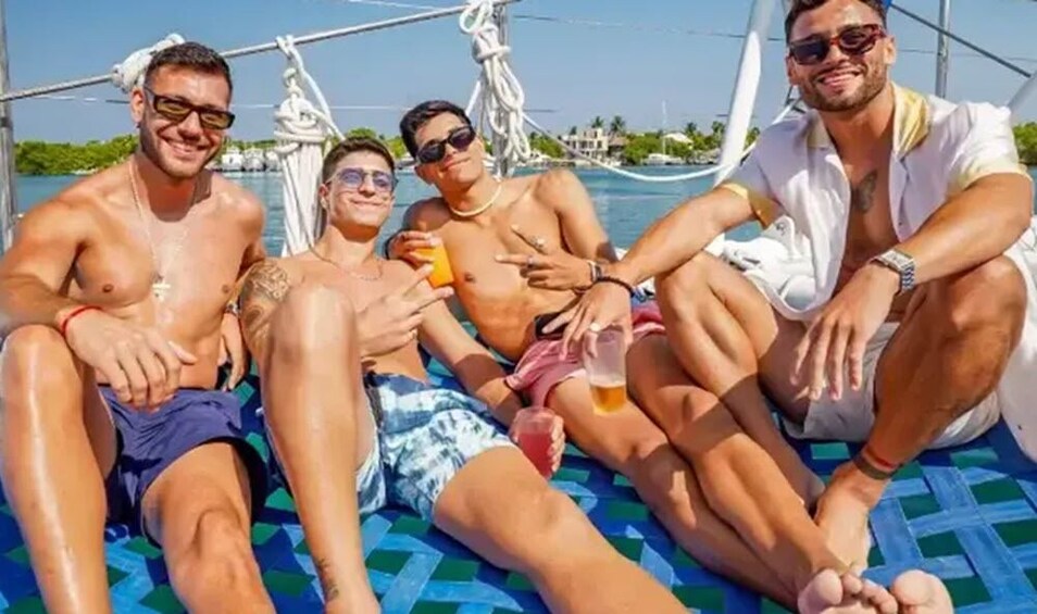 Isla Mujeres Party Catamaran Plus Experience 2