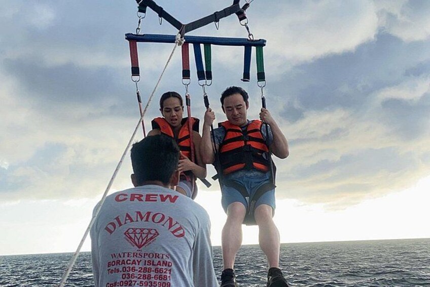 Private Boracay Parasailing Adventure 1