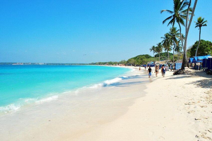 Stop in Playa Tranquila (Quiet Beach), Barú Island. 1