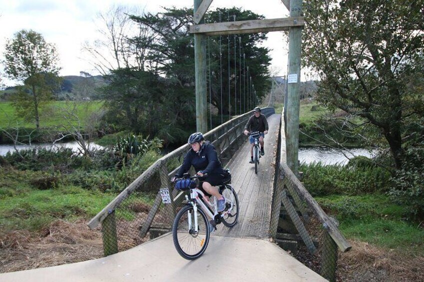 Private Full Day Ebike Tour in Karangahake Gorge