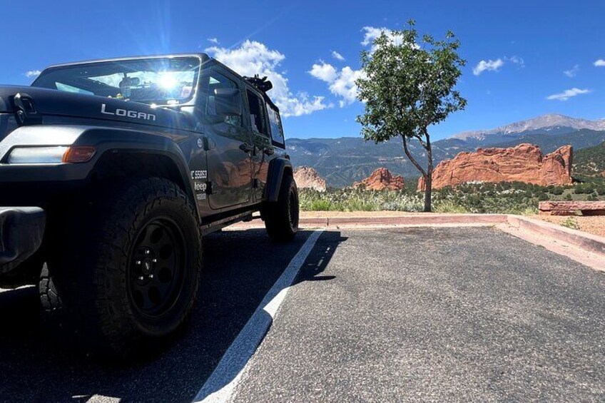 Garden of the Gods, Manitou Springs, Old Stage Road Jeep Tour 2
