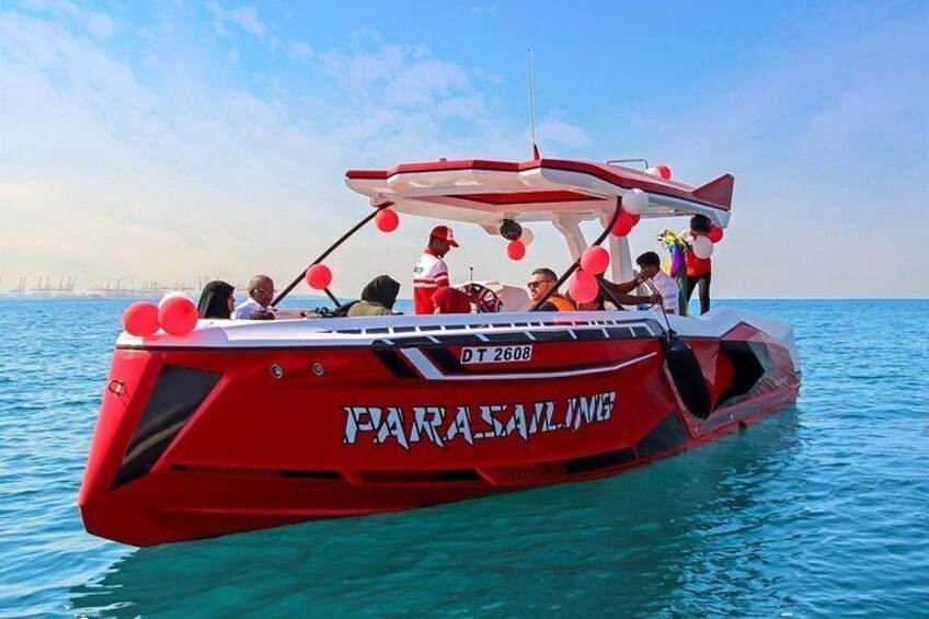 Parasailing in Dubai Marina and JBR 2