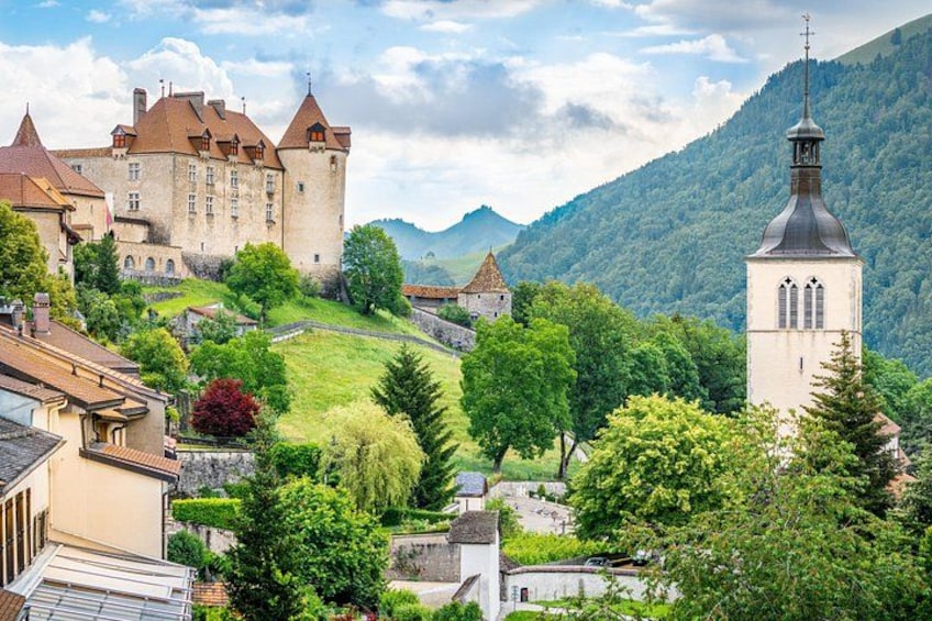 Gruyère medieval village 1
