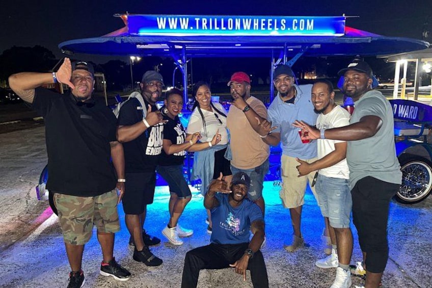 Explore Houston’s Hip Hop Culture on a 100% Motorized Party Bike 3
