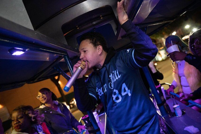 Explore Houston’s Hip Hop Culture on a 100% Motorized Party Bike 3