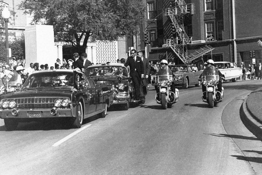 JFK Motorcade Nov 22 1963 4