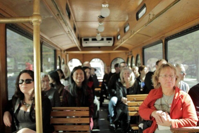Onboard the JFK Trolley Tour 2