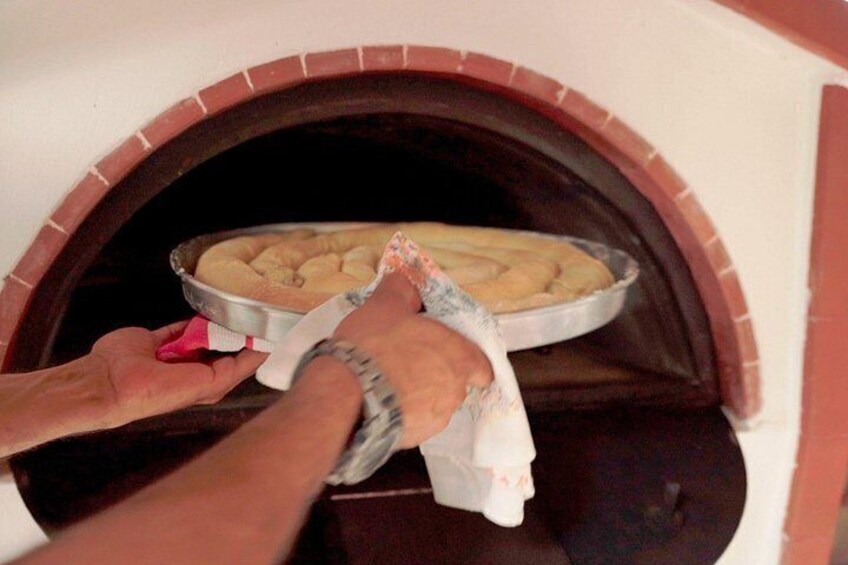 Wood burning oven 4