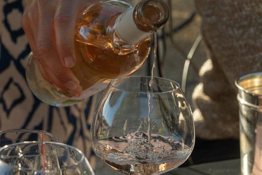 tasting of rosé 4