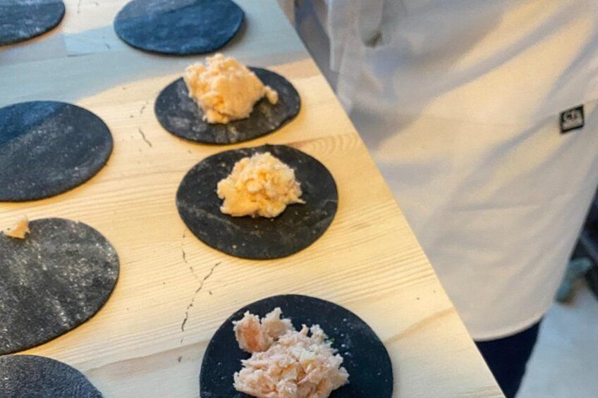 Pasta making class with Italian food degustation at Villas 3