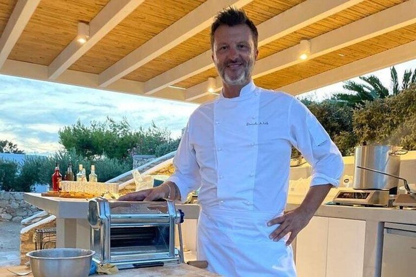 Pasta making class with Italian food degustation at Villas 4