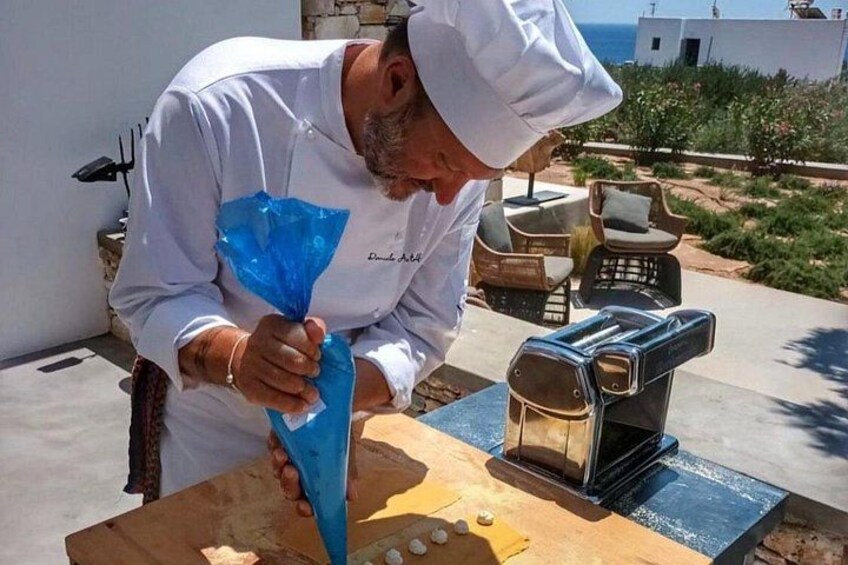 Pasta making class with Italian food degustation at Villas 1