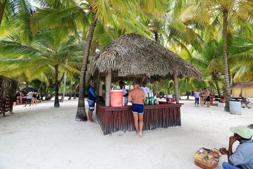 Bar on saona island 2