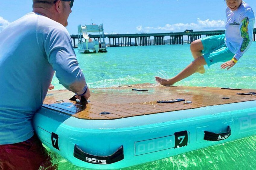 Private Chartered Pontoon Boat Up to 16 Guests with Restroom 3