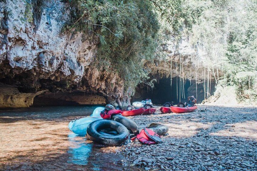 Private Cave Tubing in the Mayan Underworld 4