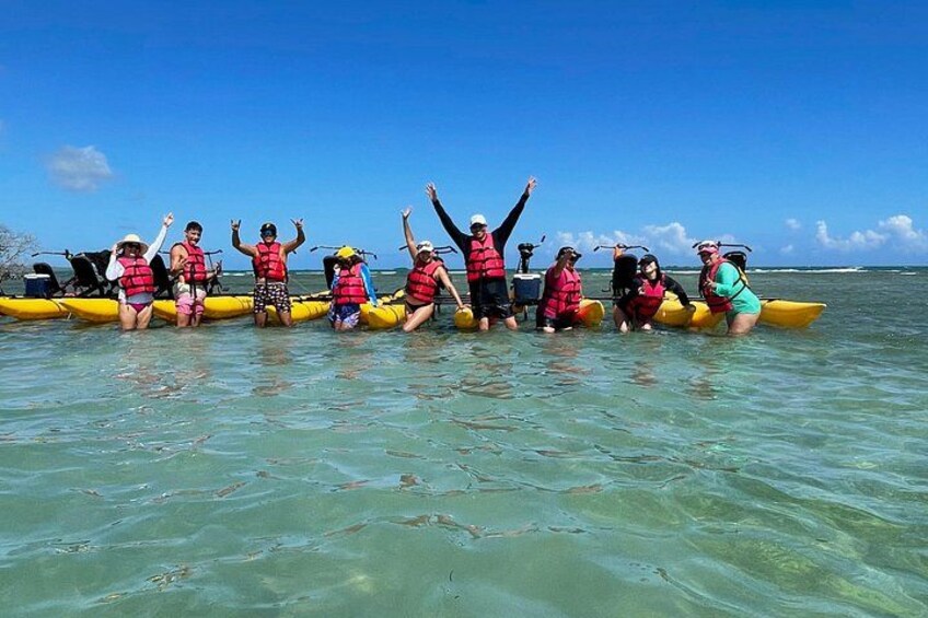 The Parguera Los Cayos & Sandbars Water Bike Tour 3