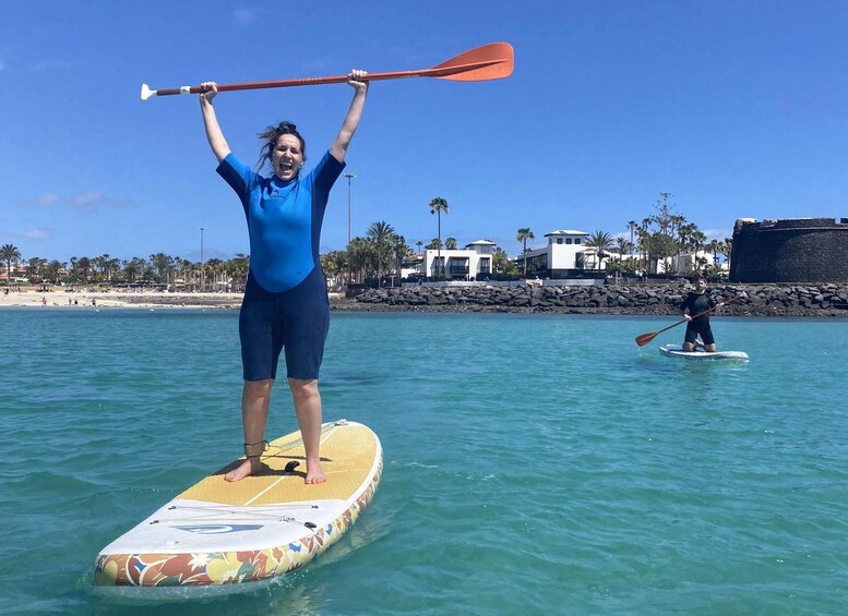 Picture 2 for Activity Fuerteventura: 1.5-Hour SUP Course - Caleta de Fuste 2