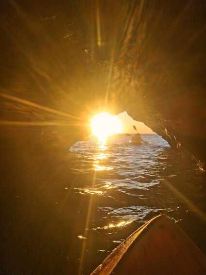 Picture 36 for Activity Benagil: Benagil Caves and Secret Spots Guided Kayaking Tour 2
