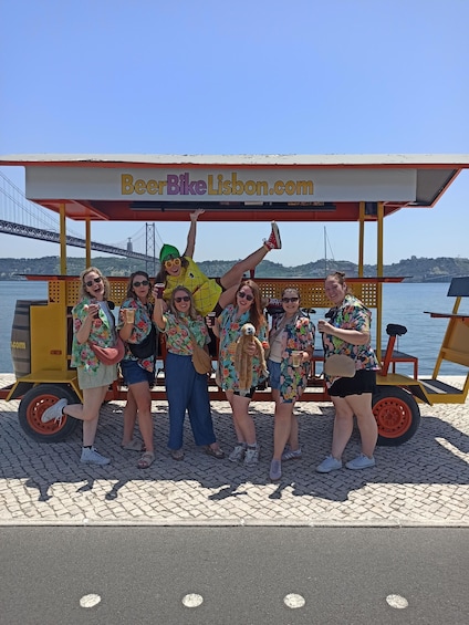1-Hour Beer, Sangria or Prosecco Bike Tour in Lisbon 1