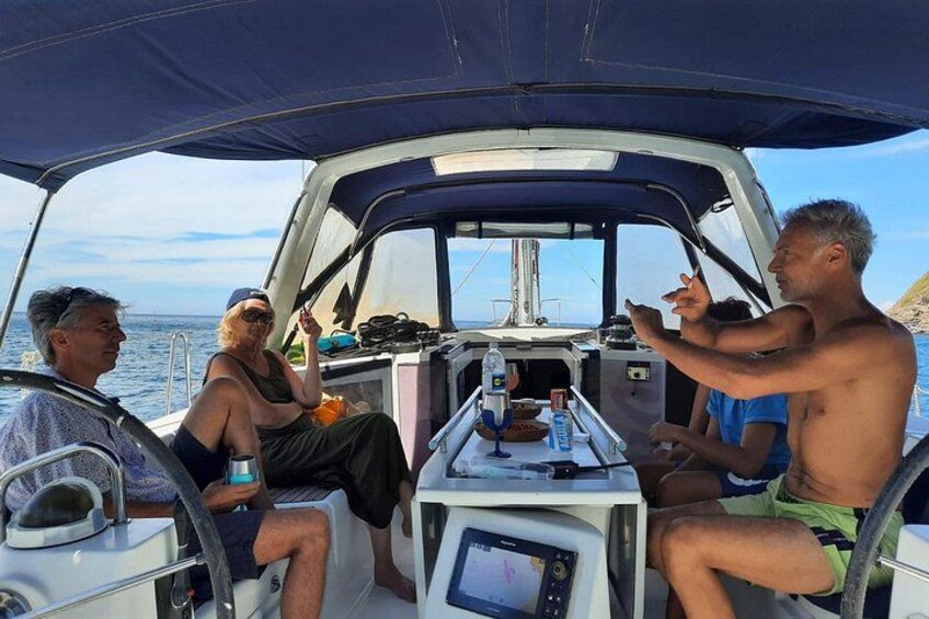 Trip (half day) in a Private Sailing Boat in the Tayrona Park 5