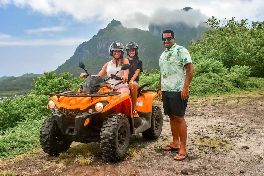 Picture 2 for Activity The Authentic Bora Bora by ATV / QUAD & Vanilla Experience 4
