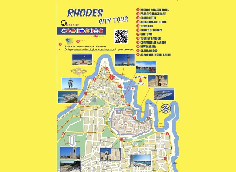 Picture 3 for Activity Rhodes: Unlimited Hop-On Hop-Off Rhodes City Tour Bus 2
