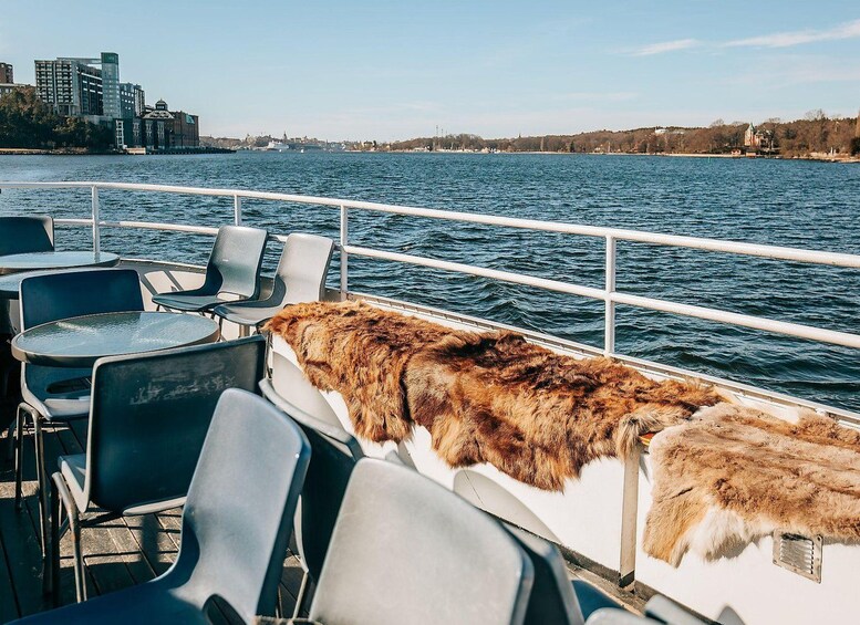 Picture 5 for Activity Stockholm: Archipelago Winter Boat Tour with Guide 3