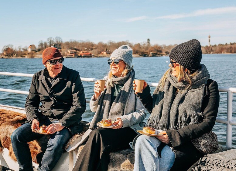 Picture 3 for Activity Stockholm: Archipelago Winter Boat Tour with Guide 5