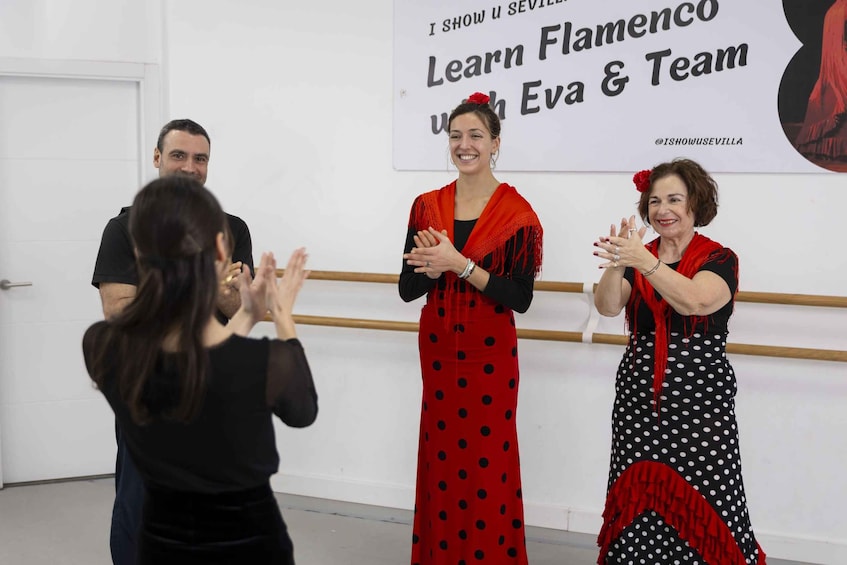 Picture 1 for Activity Seville: Flamenco Dance Class with Optional Costume 2